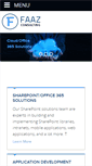 Mobile Screenshot of faazconsulting.com